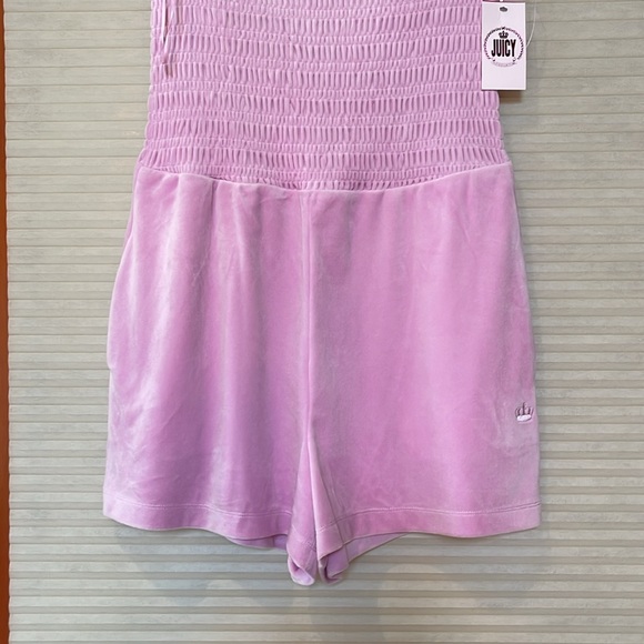 NWT juicy couture strapless, Valore romper, color, floral bloom size large - Picture 4 of 14